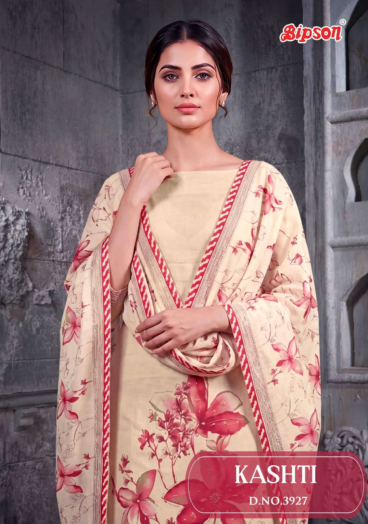 Bipson Kashti 3927 Premium Cotton Dress Material