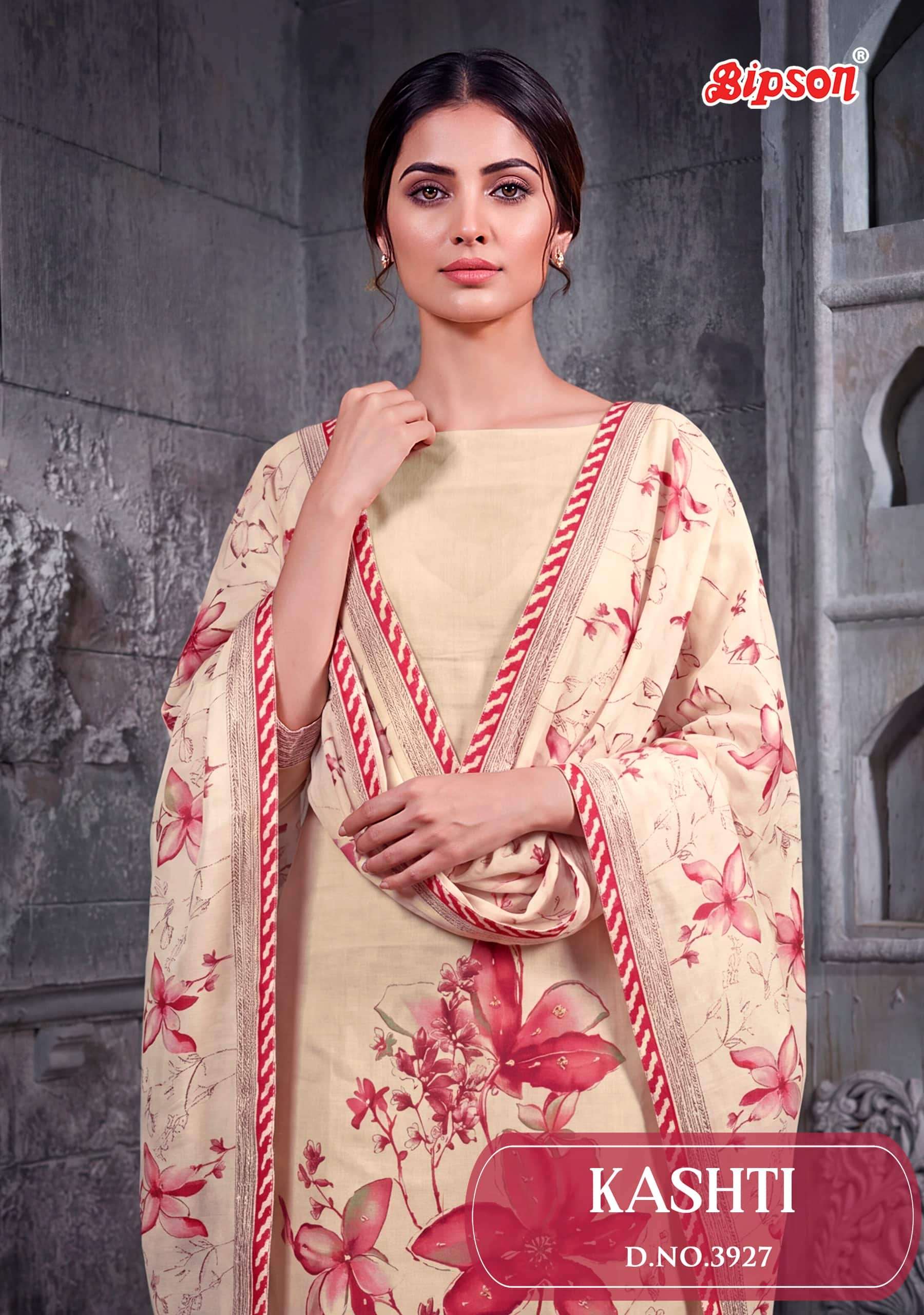Bipson Kashti 3927 Premium Cotton Dress Material