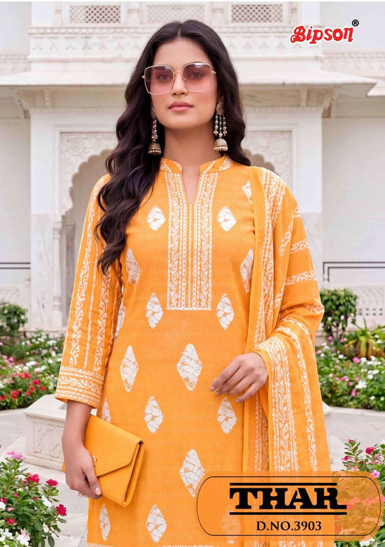 Bipson Thar 3903 Pure Cotton Printed Dress Material - Amrah Wholesale