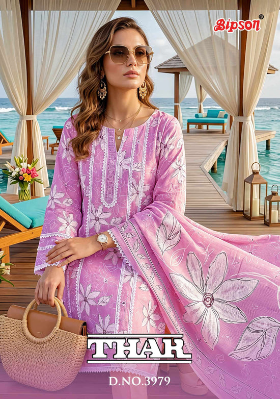 Bipson Thar 3979 Pure Cotton Dress Material