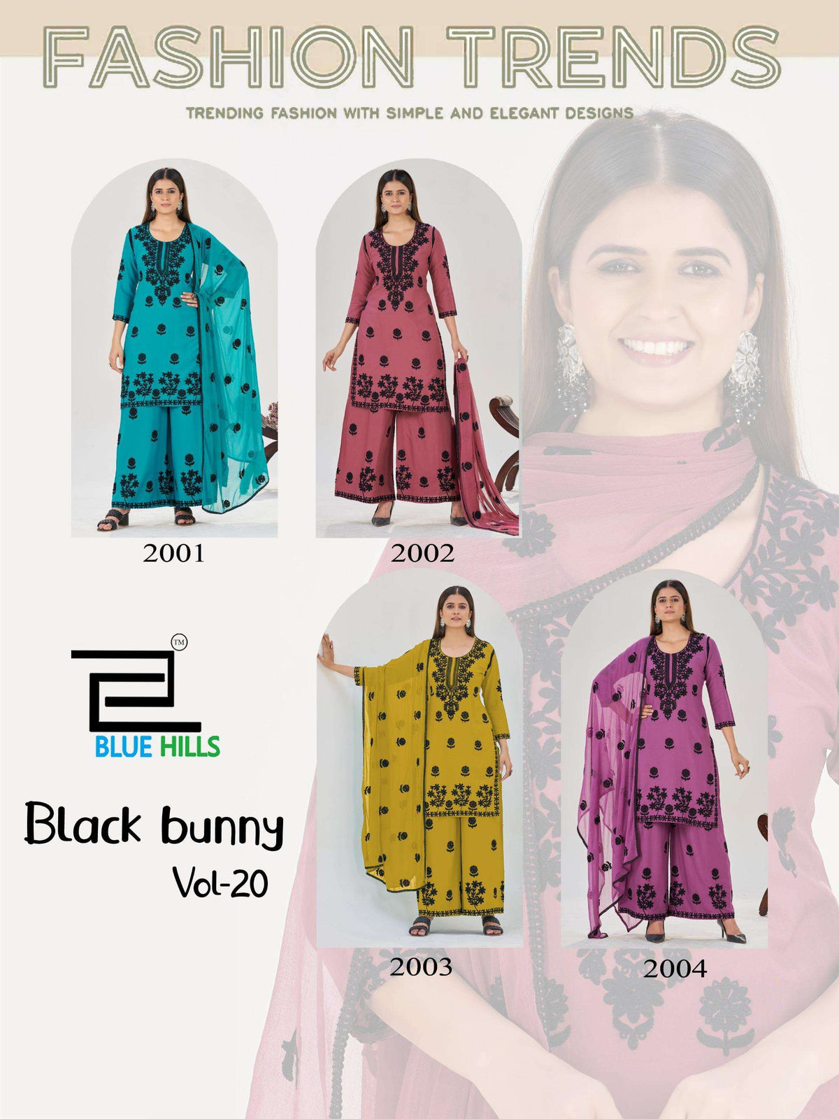 Blue Hills Black Bunny Vol-20