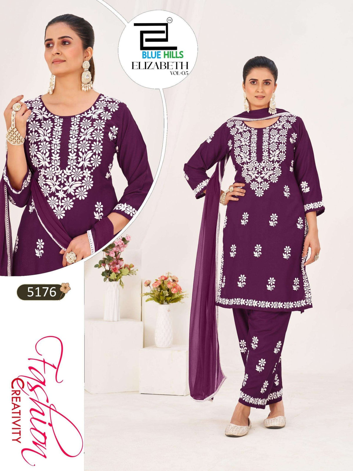 Blue Hills Elizabeth Vol - 5 - Amrah Wholesale