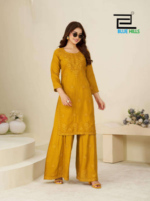 Blue Hills Heenaz Vol-5 Rayon Dress Material