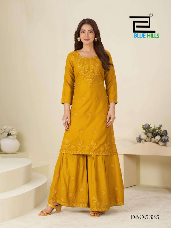 Blue Hills Heenaz Vol-5 Rayon Dress Material