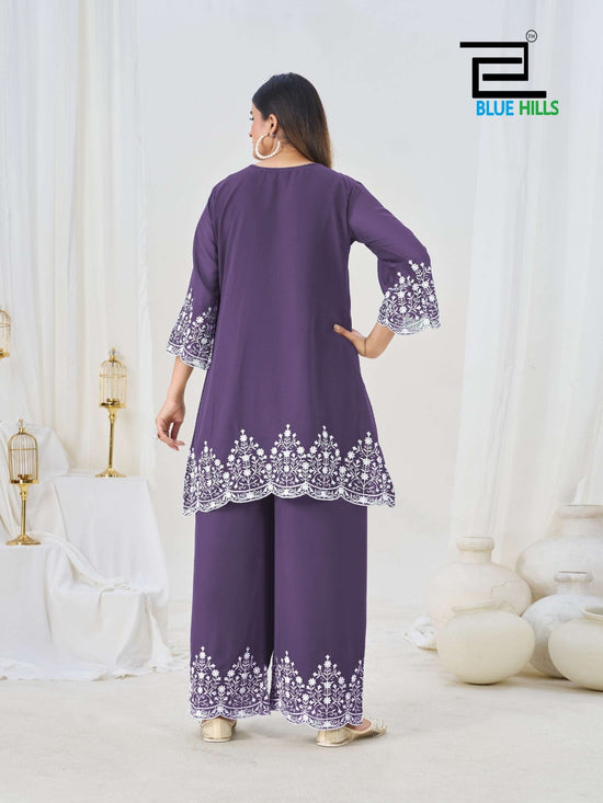 Blue Hills Mahnoor Georgette Thread Work Salwar Suit Set