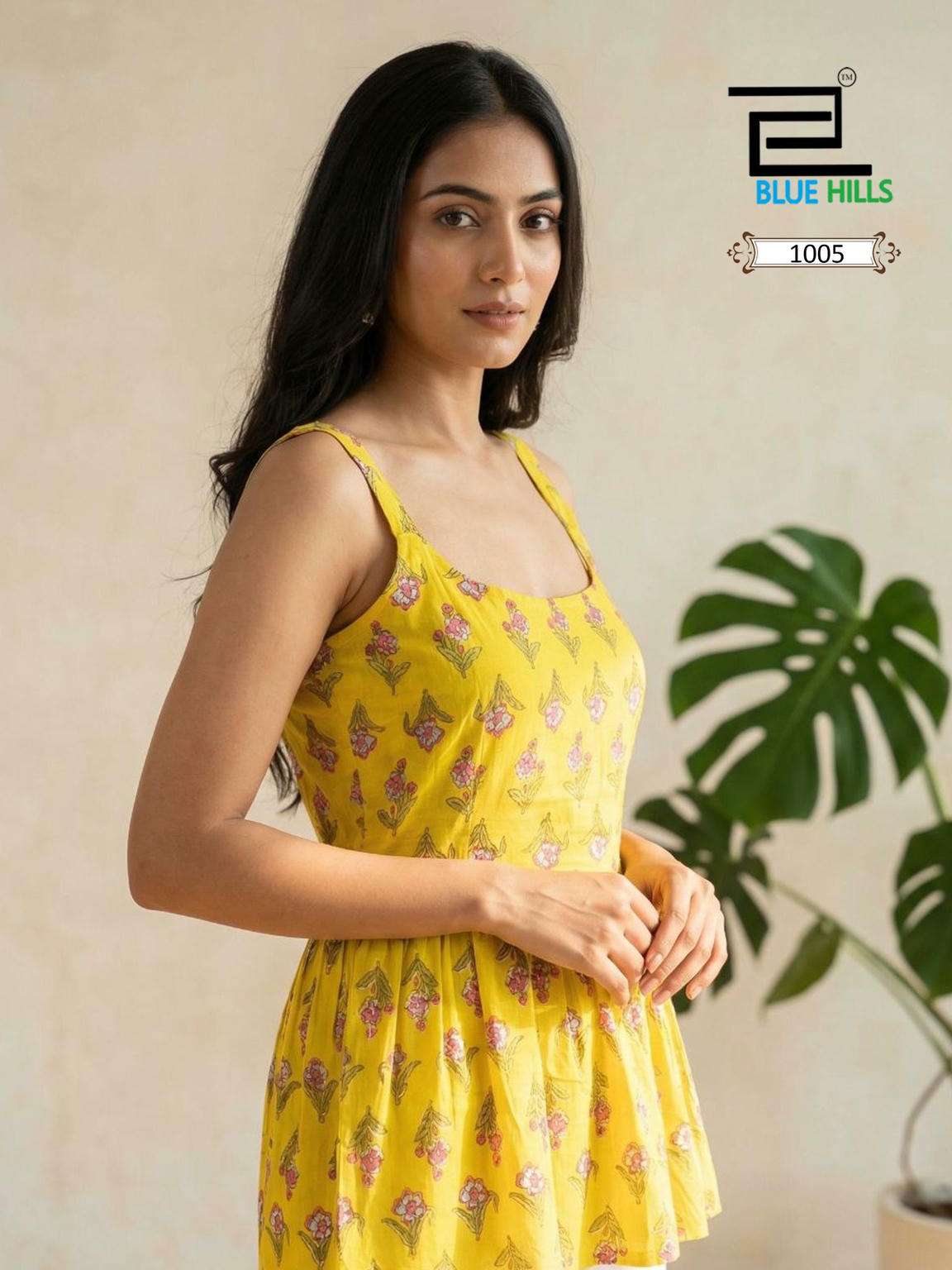Blue Hills Princess Vol 5 Cotton Printed Kurti