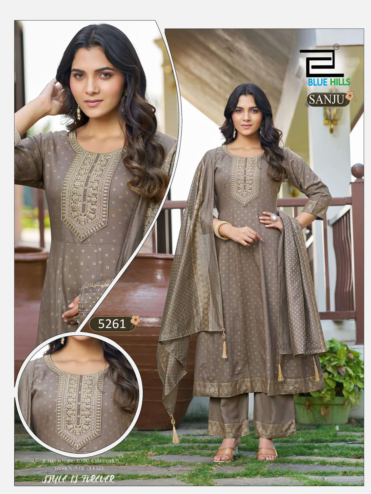 Blue Hills Sanju Series Rayon Salwar Suit Set - Amrah Wholesale