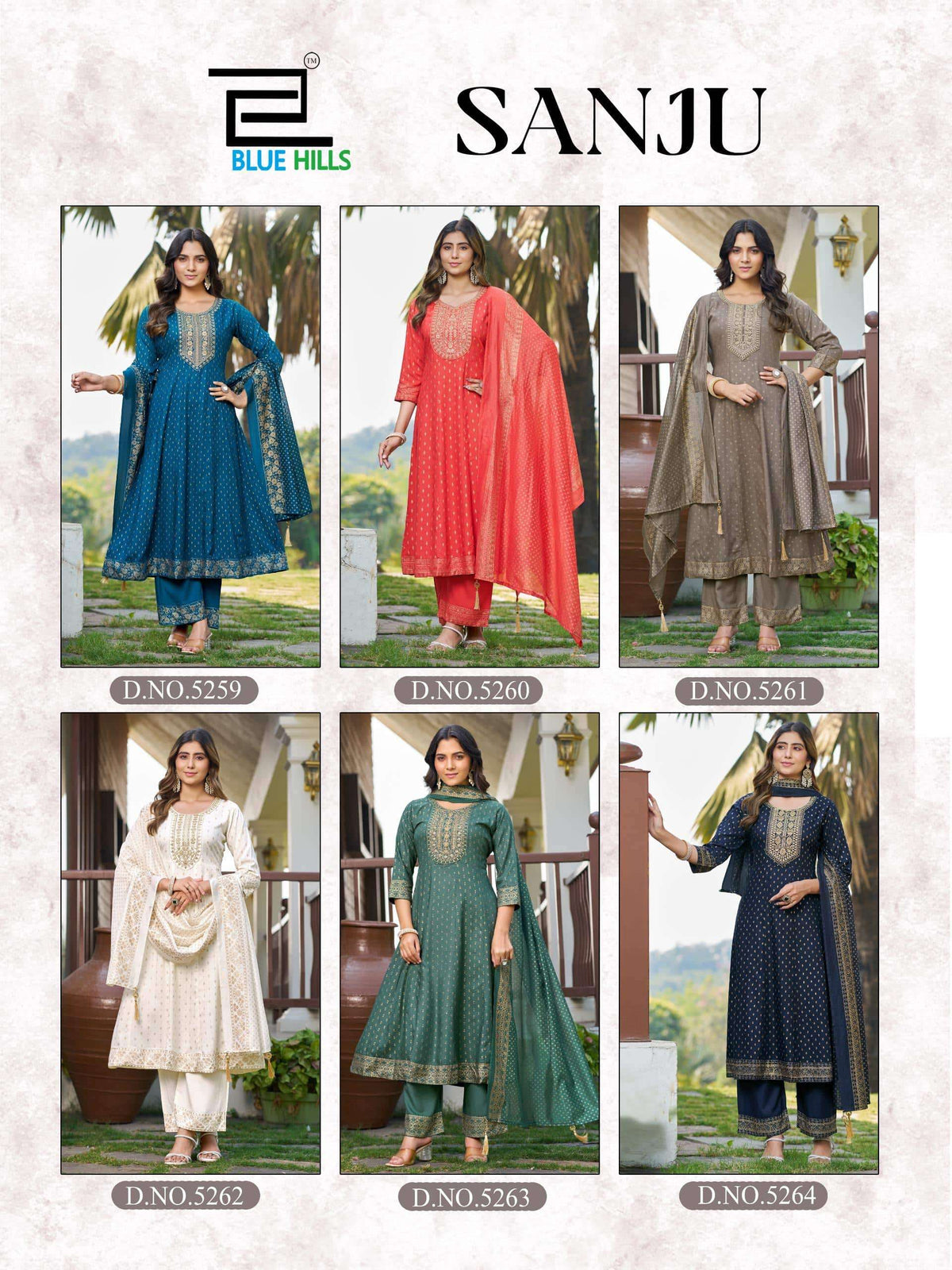 Blue Hills Sanju Series Rayon Salwar Suit Set - Amrah Wholesale
