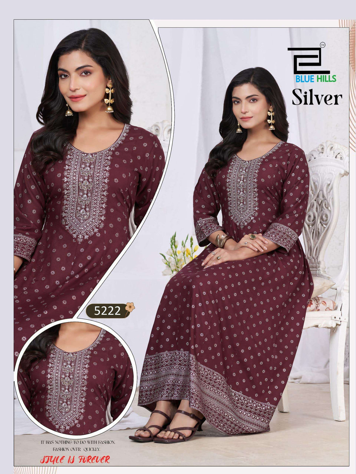 Blue Hills Silver - Amrah Wholesale
