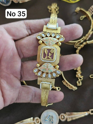 Brass High Gold Bracelets 13