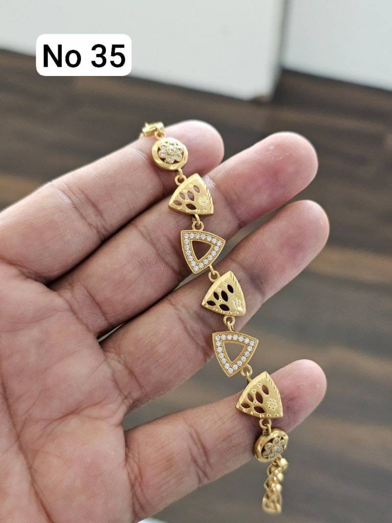 Brass High Gold Bracelets 13