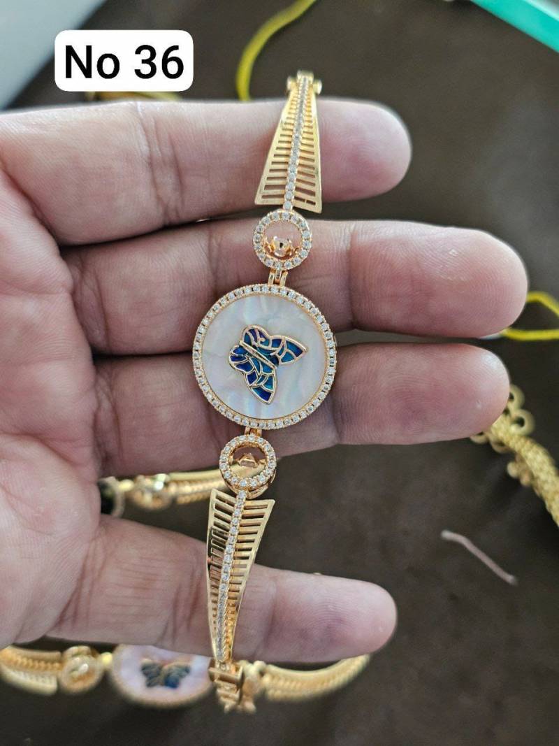 Brass High Gold Bracelets 13