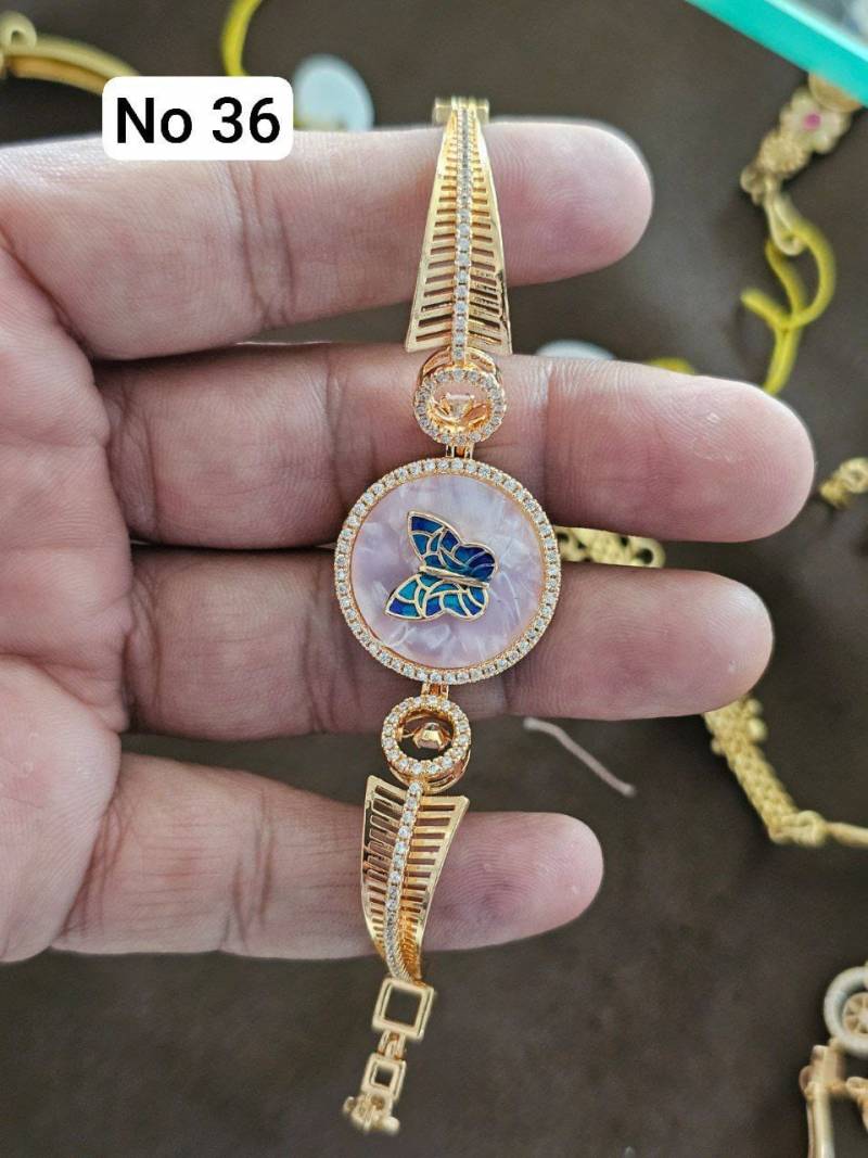 Brass High Gold Bracelets 13