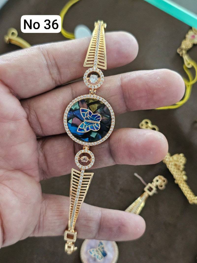 Brass High Gold Bracelets 13
