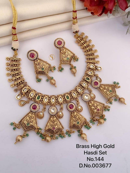 Brass High Gold Hasdi Set 39