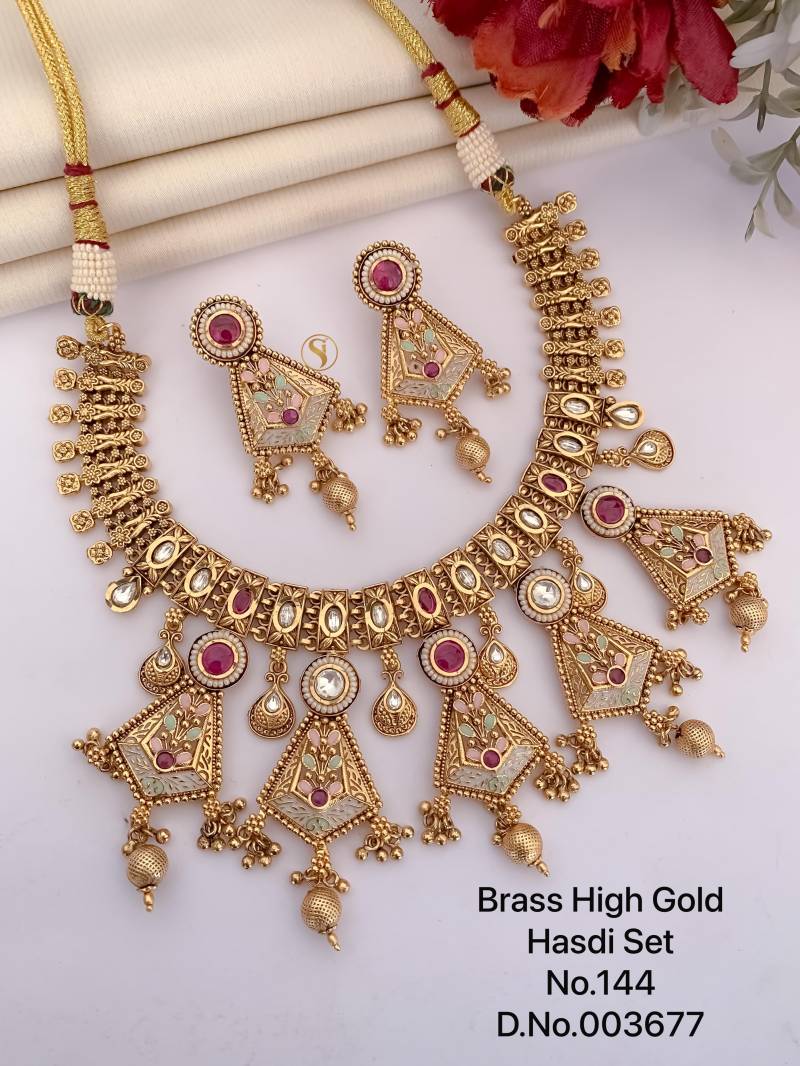Brass High Gold Hasdi Set 39