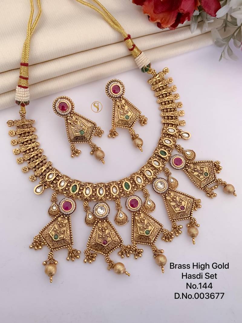 Brass High Gold Hasdi Set 39