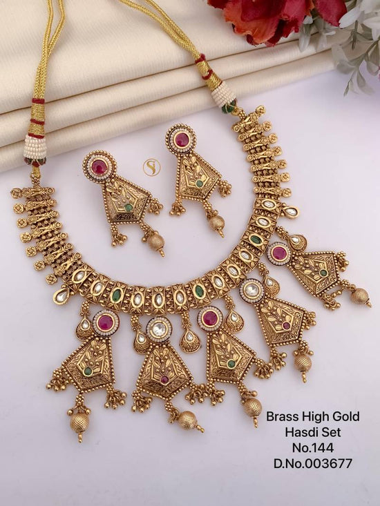 Brass High Gold Hasdi Set 39