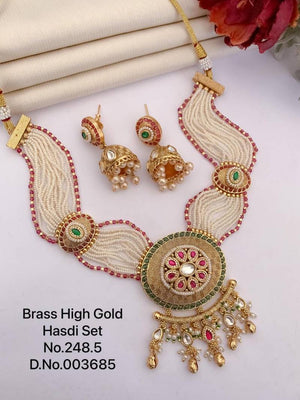 Brass High Gold Hasdi Set 45