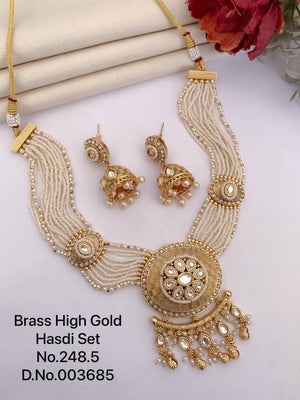 Brass High Gold Hasdi Set 45