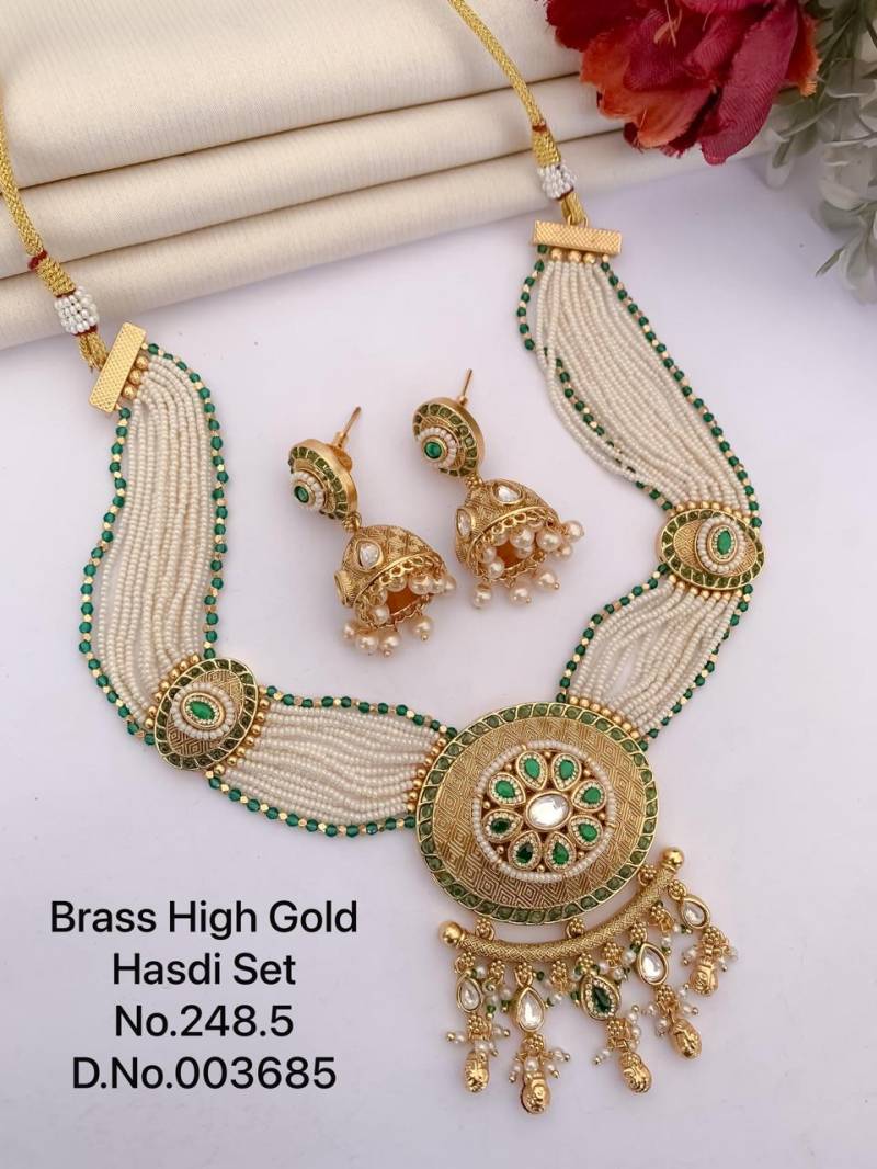 Brass High Gold Hasdi Set 45