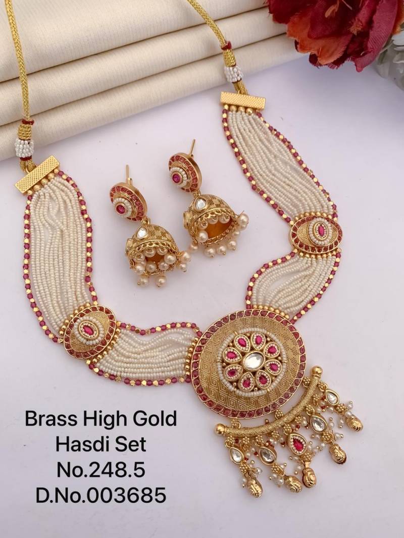 Brass High Gold Hasdi Set 45