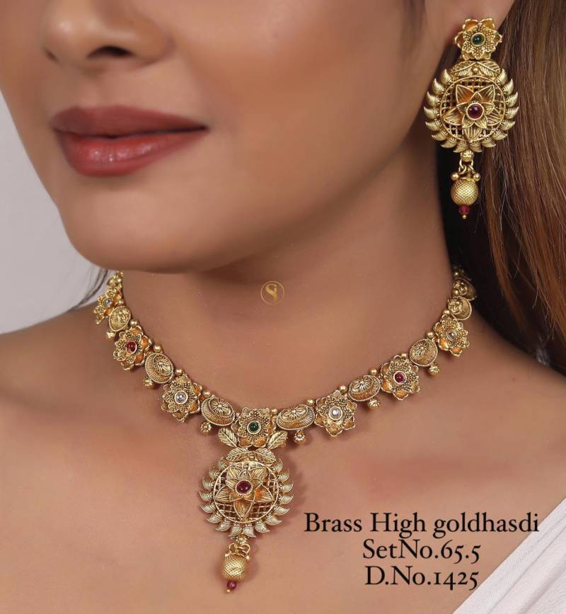 Brass High Gold Hasdi Set 67