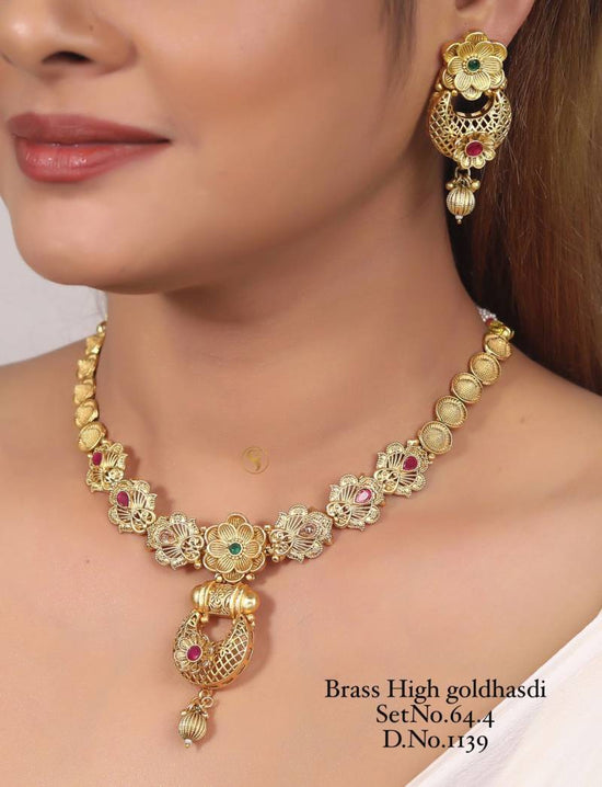 Brass High Gold Hasdi Set 67