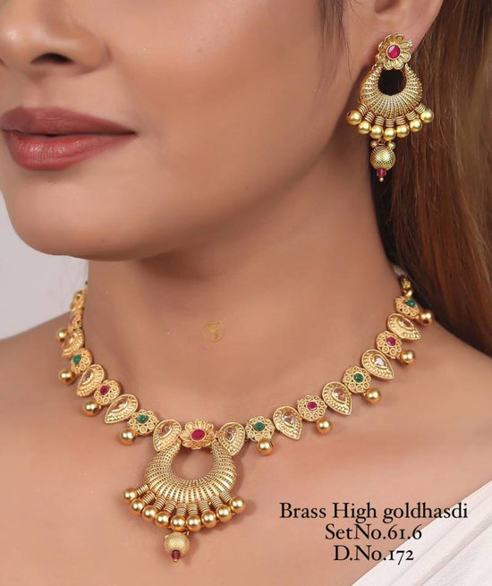 Brass High Gold Hasdi Set 67
