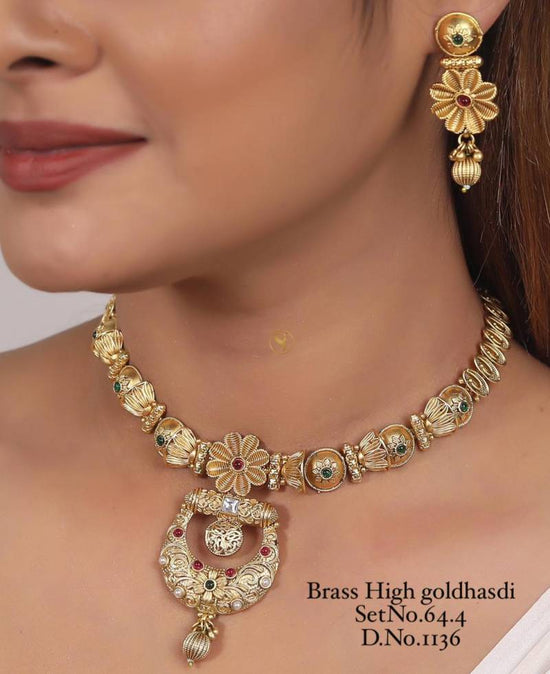 Brass High Gold Hasdi Set 67