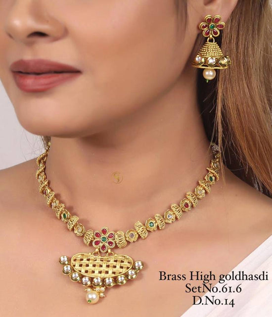 Brass High Gold Hasdi Set 67
