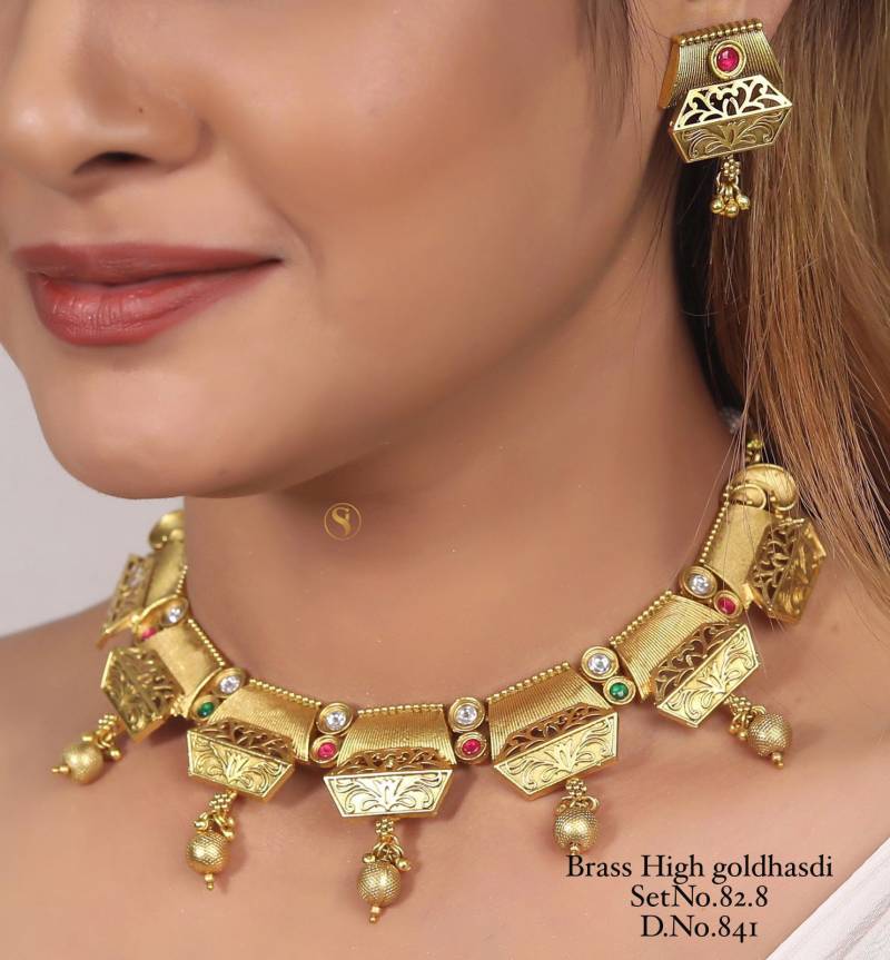 Brass High Gold Hasdi Set 68