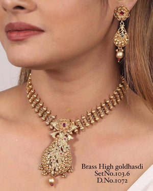 Brass High Gold Hasdi Set 69