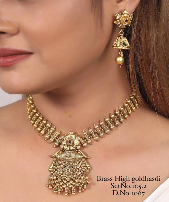 Brass High Gold Hasdi Set 69