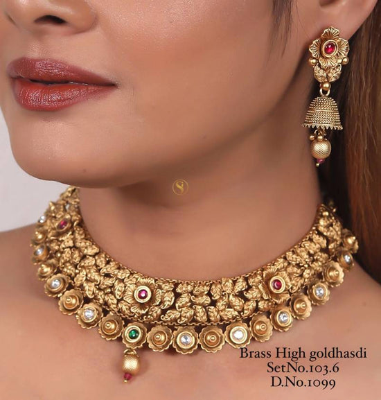 Brass High Gold Hasdi Set 69