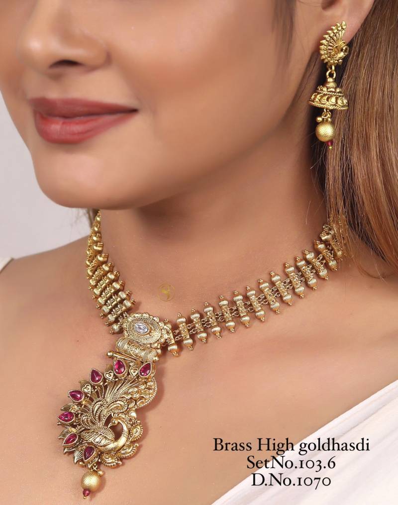 Brass High Gold Hasdi Set 69