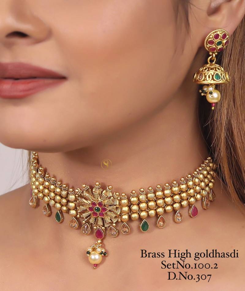 Brass High Gold Hasdi Set 69