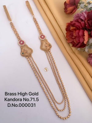 Brass High Gold Kandora 2