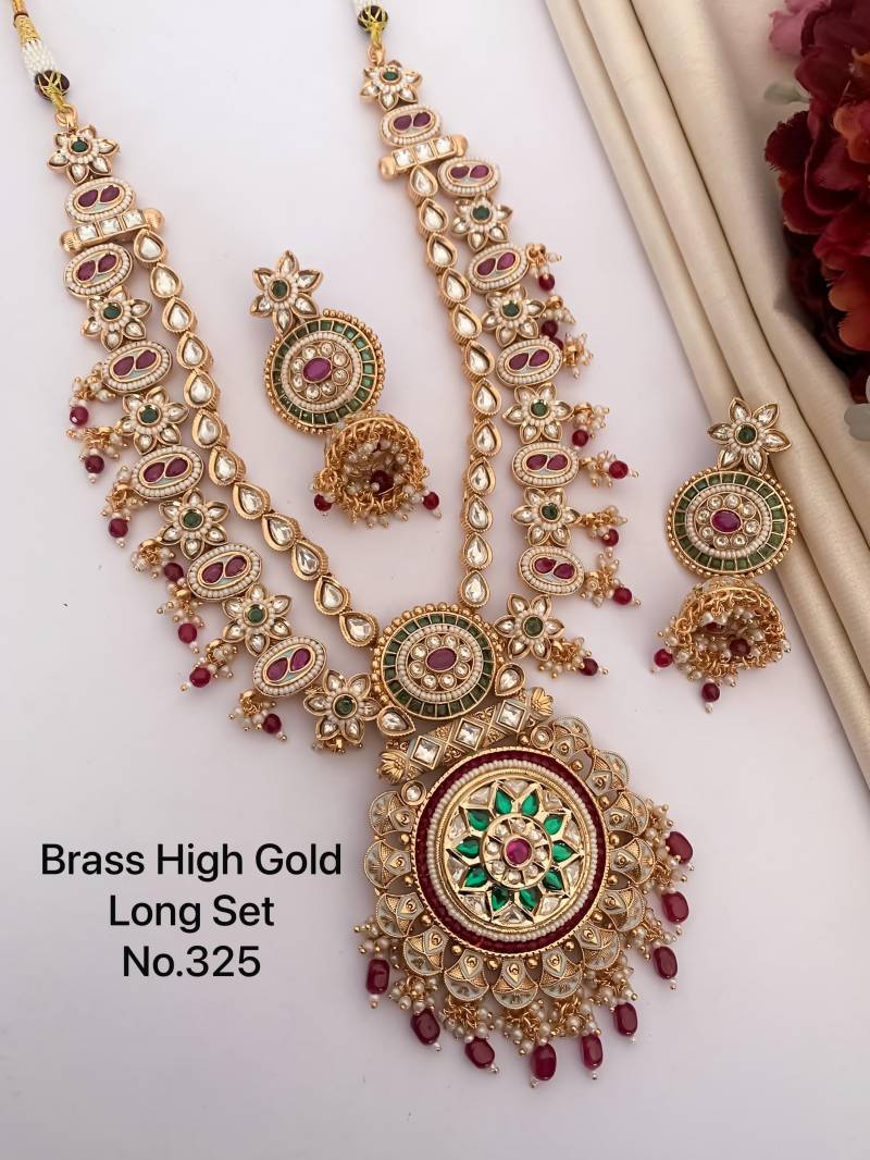 Brass High Gold Long Set 34