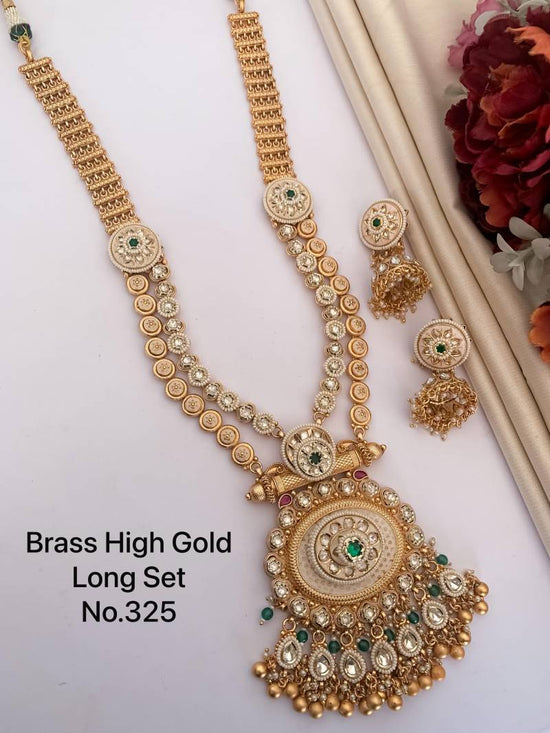 Brass High Gold Long Set 34