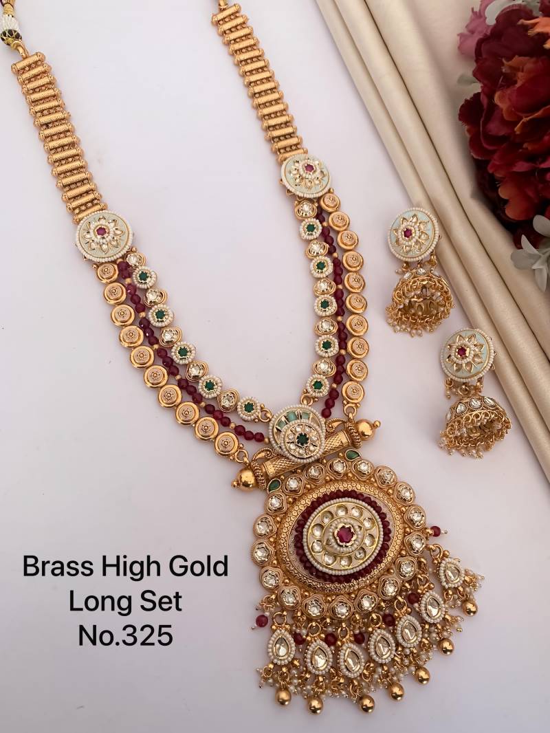 Brass High Gold Long Set 34