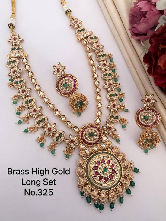 Brass High Gold Long Set 34