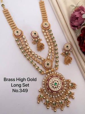 Brass High Gold Long Set 35