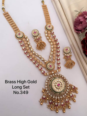 Brass High Gold Long Set 35