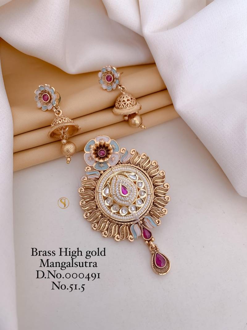 Brass High Gold Mangalsutra 24