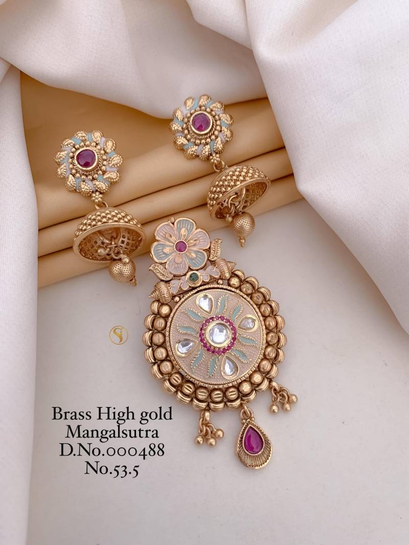 Brass High Gold Mangalsutra 24