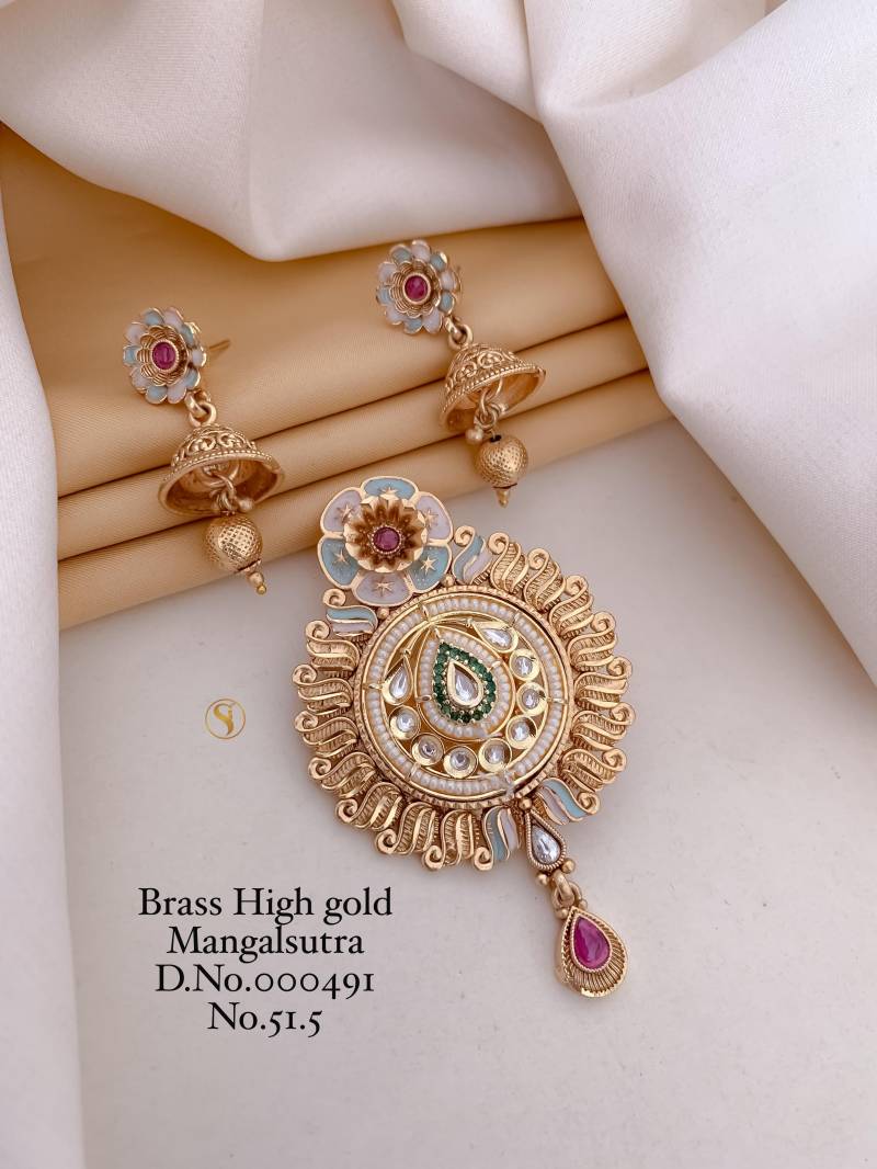 Brass High Gold Mangalsutra 24