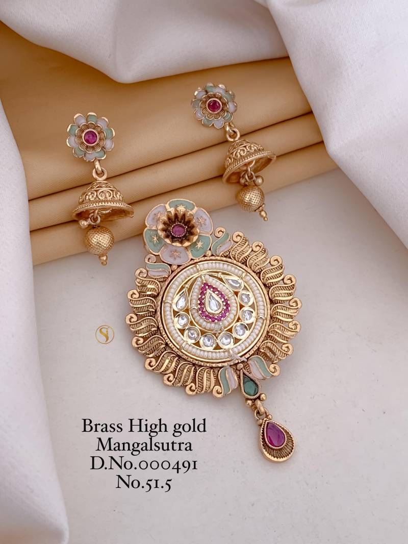 Brass High Gold Mangalsutra 24