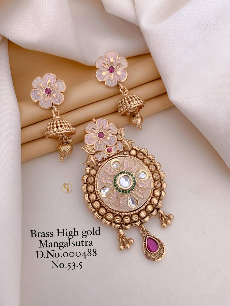 Brass High Gold Mangalsutra 24