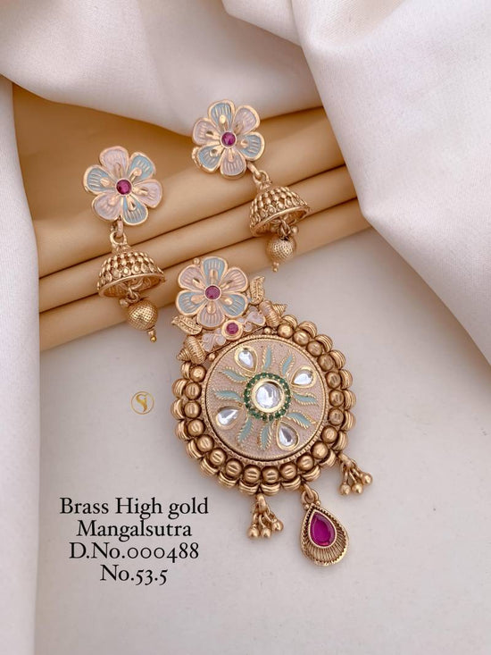 Brass High Gold Mangalsutra 24